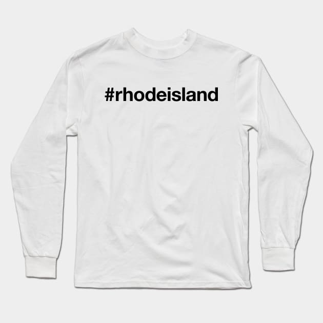 RHODE ISLAND Long Sleeve T-Shirt by eyesblau